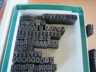 Vintage Lead Letterpress Type,  Bookbinding,  Hotfoil,  Craft Projects & More (14) 5