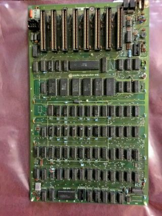 Vintage Apple Ii Plus Ii,  Computer Motherboard 820 - 0044 - D Logic Board