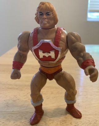 Vintage 1984 Thunder Punch He - Man Motu Masters Of The Universe Mattel Figure