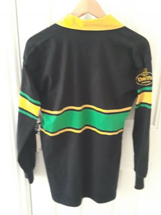 Vintage Classic Northampton Saints Long Sleeved Rugby Shirt Away 2000 - 2001. 3