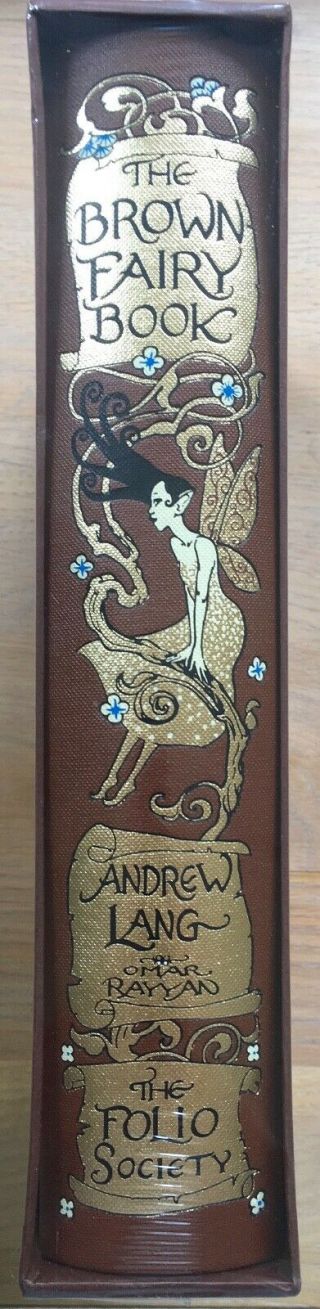 Folio Society The Brown Fairy Book Andrew Lang Tales Stories Illustrated