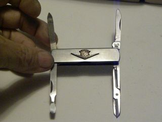 Vintage Cadillac Folding Pocket Knife With Tools