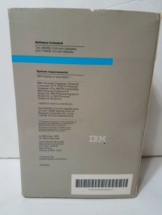 Vintage Software - IBM Disk Operating System version 3.  30 & Mouse 3
