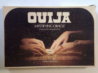 1972 Ouija Talking Board Mystifying Oracle William Fuld Game Vintage