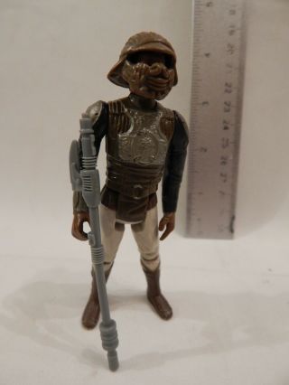 Star Wars Vintage Lando Calrissian Skiff Guard Complete W/ Accessories