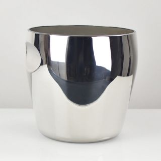 Vtg Alessi Alfa Ice Bucket Design Carlo Mazzeri & Luigi Massoni Stainless Steel 3