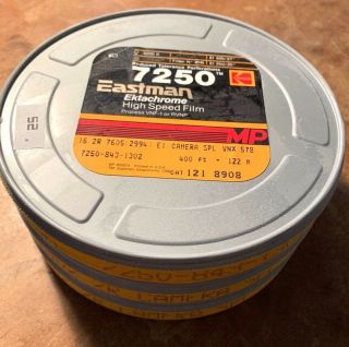 3x Kodak 7250 Ektachrome 16mm Film Double Perf 16mm
