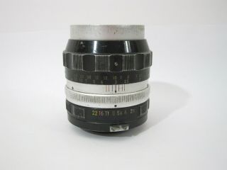 Vtg NIKKOR P Nikon Film Camera Lens Auto 1:2.  5 f=105mm Japan Nippon Kokagu 4