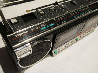 Toshiba RT - SF75 Bombeat Stereo Cassette Recorder Boombox 4