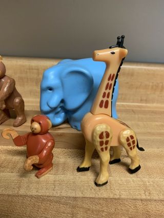 Vintage Fisher Price Little People 991 Play Family Circus Animals Lion Elephant 7