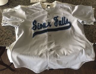 Vintage Ron Jones Sioux Falls Canaries Official Game Jersey