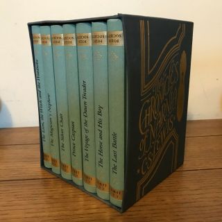 The Chronicles Of Narnia,  C S Lewis,  Folio Society,  7 Volumes,  W/ Slipcase