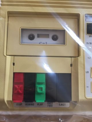 National Library Of Congress Cassette Tape Player For The Blind C - 1 3