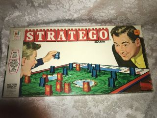 Vintage Stratego 1961 Milton Bradley Board Game Complete