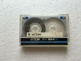 Tdk Ma - R 46 Vintage Audio Cassette Blank Tape Made In Japan Type Iv