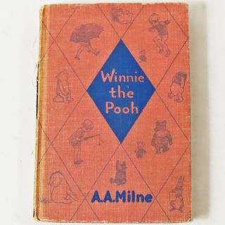 A.  A.  Milne Winnie The Pooh 1942 Hardcover Uniform Edition