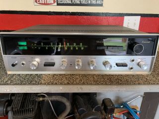 Sansui 5000 Solid State Stereo Receiver With Wood Cabinet