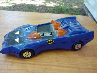 Vintage Batman Car 1984 Kenner Dc Comics Batmobile Toy