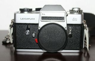Leica Leicaflex Sl Slr Camera Body With Strap