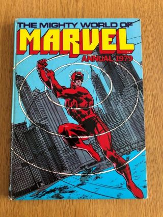 The Mighty World Of Marvel Annual 1979 - H/b - £3.  25 Uk Post