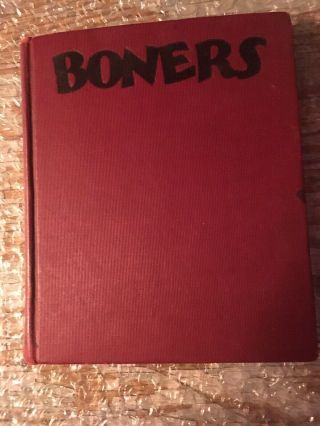 Vintage Book Illustrated By Dr Seuss “boners” First Edition Fifth Printing 1931