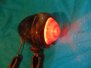 Guide R8 - 50 - 1 Red Bullet Lamp 6 Volt Vintage Car Motorcycle Tractor