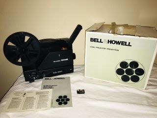 Bell & Howell 10ms Dual 8mm 8mm/ Std 8mm Variable Speed Movie Projector