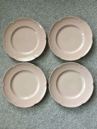 Johnson Brothers Rosedawn Set Of 4 Dinner Plates Pink China Vintage England 2