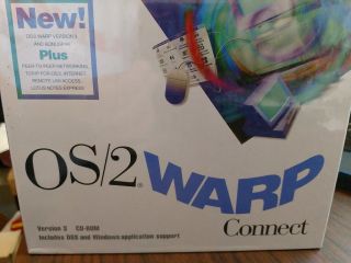 IBM OS/2 Warp Connect Version 3 Bonus Pak UIC 44722403 2