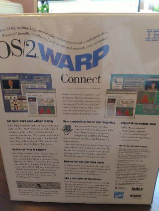 IBM OS/2 Warp Connect Version 3 Bonus Pak UIC 44722403 4