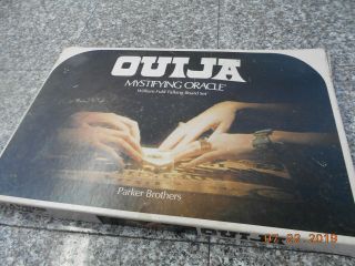 Vintage 1972 Parker Brothers Ouija Board Game.  Comes With Two Boards