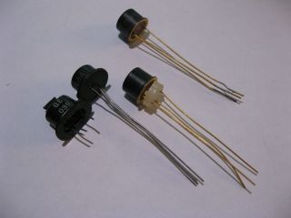 Transistors 2n169a 2n43a 2n404 2n1671 General Electric - Nos Vintage Qty 5