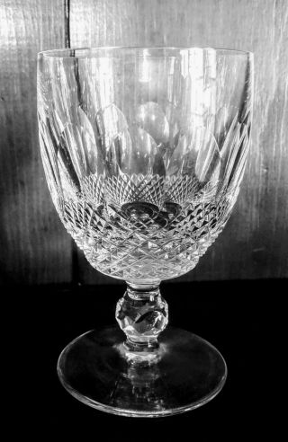 Vintage (1969) Waterford Crystal Short Stem Water Goblet Colleen 5 1/8 
