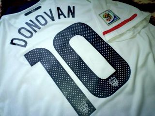 Jersey Us Landon Donovan Nike Usa 2010 World Cup Fifa Shirt Xl Soccer Usmnt Vtg