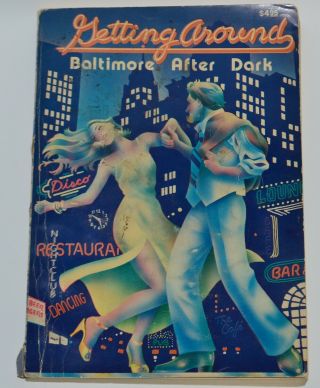 Vintage 1980 Travel Guide Getting Around Baltimore After Dark Clubs Bars Food