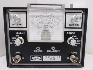 Vintage Courier Port - A - Lab 500d Cb/ham Tester Radio Test Meter