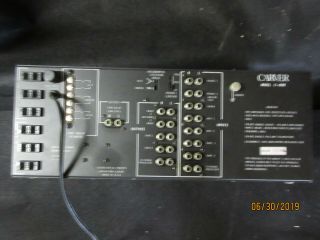 CARVER C - 4000 Sonic Holography Autocorrelation Preamplifier high fi cosole 5