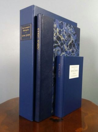 Folio Society Shakespeare Letterpress King John Limited Edition 2012