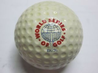 Golf Ball Tournament Vintage 1976 World Series Of Golf - Firestone
