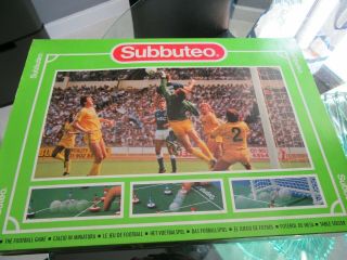 Vintage Subbuteo The Football Game Table Soccer Set Boxed