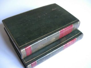 Quintana: Poesias Selectas Castellanas.  Madrid 1833.  Fine Binding.  2 Vols.  Vg