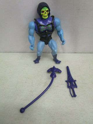 Vintage Mattel 1983 He - Man/motu Battle Armor Skeletor (complete) Action Figure