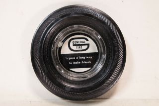 Vintage Rubber Tire Ashtray General Tire Advertising