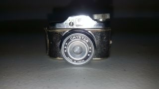 Vintage Crystar Miniature Spy Camera Made In Japan
