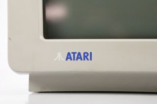 1991 Atari SM124 Computer Monitor Screen Display & 2 STM1 Mouse 15028 3