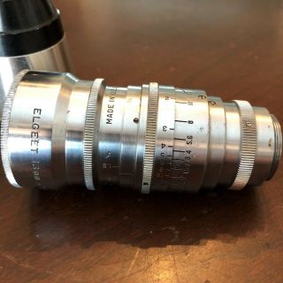 Elgeet 13mm F 1.  5 Wide Angle Fast C Mount Lens For Bolex Movie Camera
