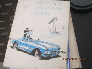 Vintage 1962 Corvette Servicing Guide - St - 12 For 1953 - 1962