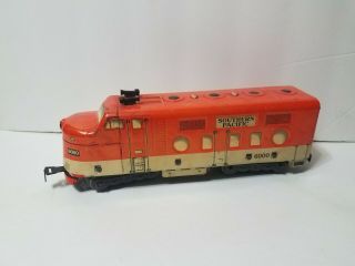 Vintage Marx Southern Pacific 6000 O Gauge " Dummy " Tin Lithograph Model Train