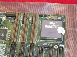 486dx33 Mhz Vlb Vesa Local Bus Motherboard With 4mb Ram