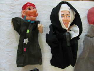 8 Vintage Mr.  Rogers Hand Puppets. 2